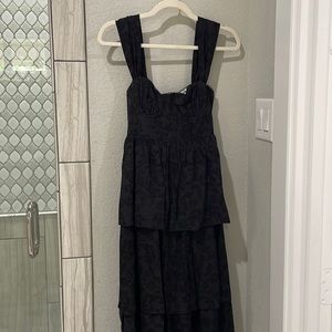 WeWoreWhat Corset Maxi with tags